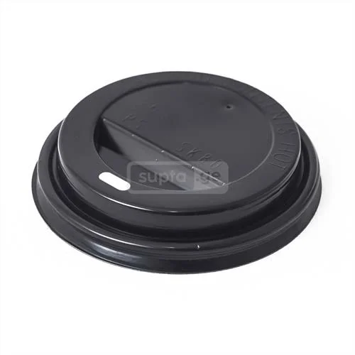 Black lid for paper cup 14oz (Latte)